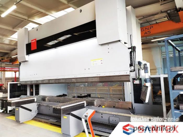Gięcie blach CNC aż do 6200 mm długości nacisk aż 5000 kN!