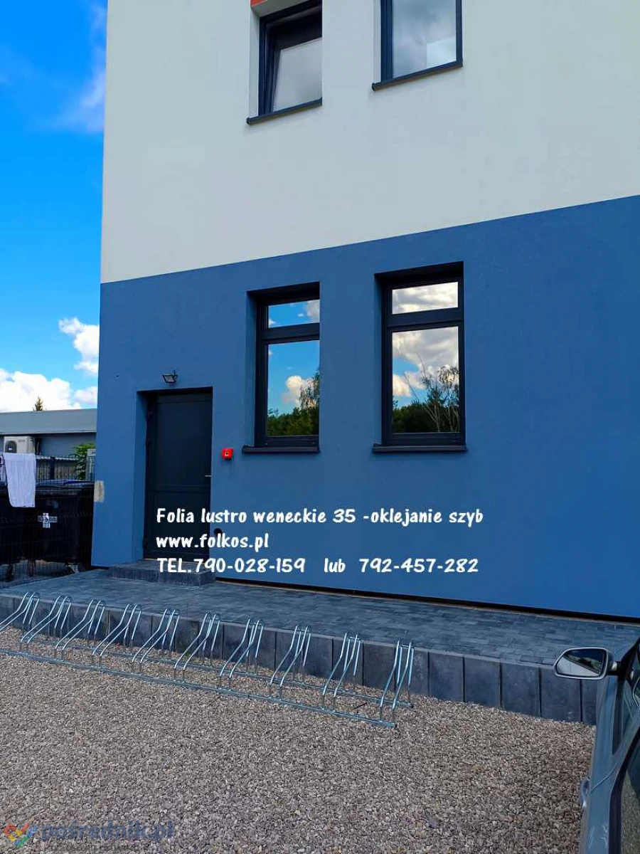Folia lustro weneckie Warszawa - Widzisz nie będąc widzianym , folia wenecka na okna w mieszkaniu, domu, biurze, sklepie....Oklejamy