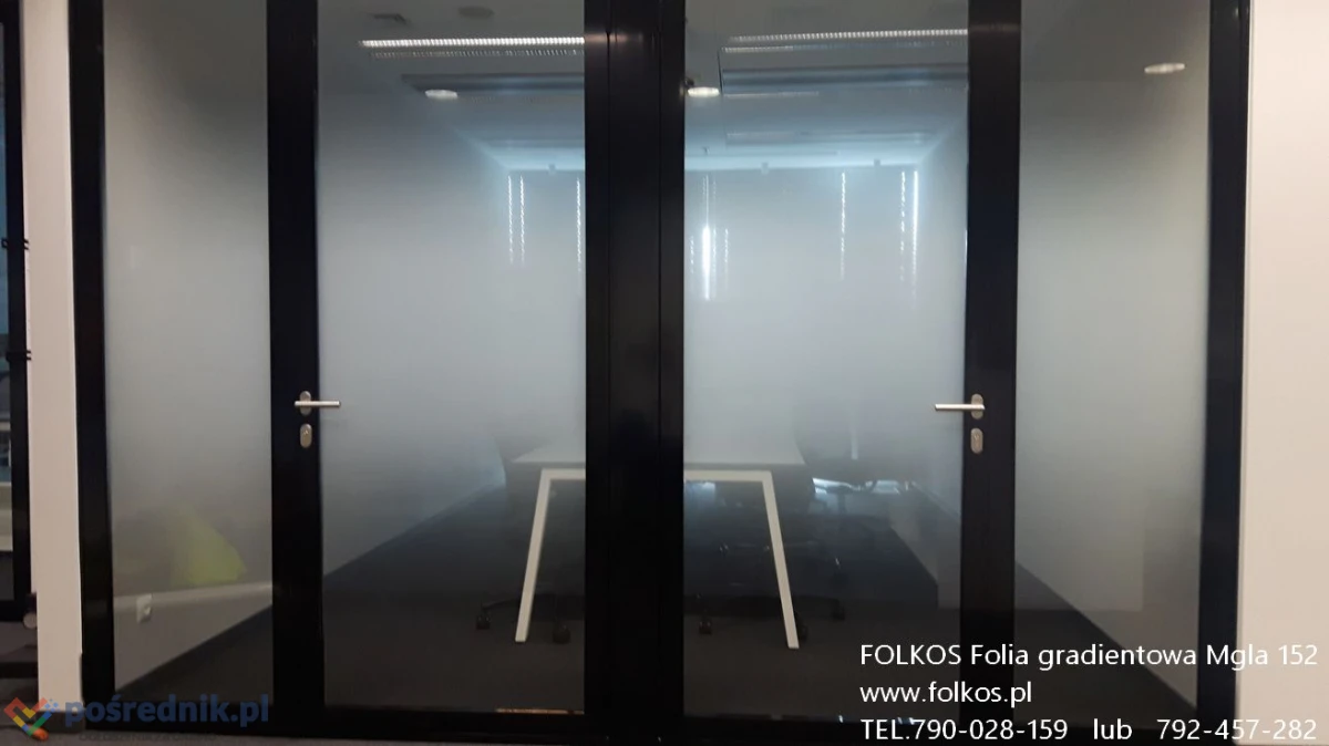 Sprzedam Folie okienne Łódź -sprzedaż folii, wysyłka, oklejanie szyb folią -folie dekoracyjne, folie matowe, folie gradientowe MGŁA-FOLKOS ŁÓDŹ