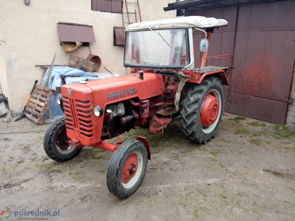 INTERNATIONAL d430 FARMALL D-430 Cormick ciągnik rolniczy 1959r 4cylindrowy , prawie jak c360 c330 c355 c4011 3p zetor c362 c328 c325 c45