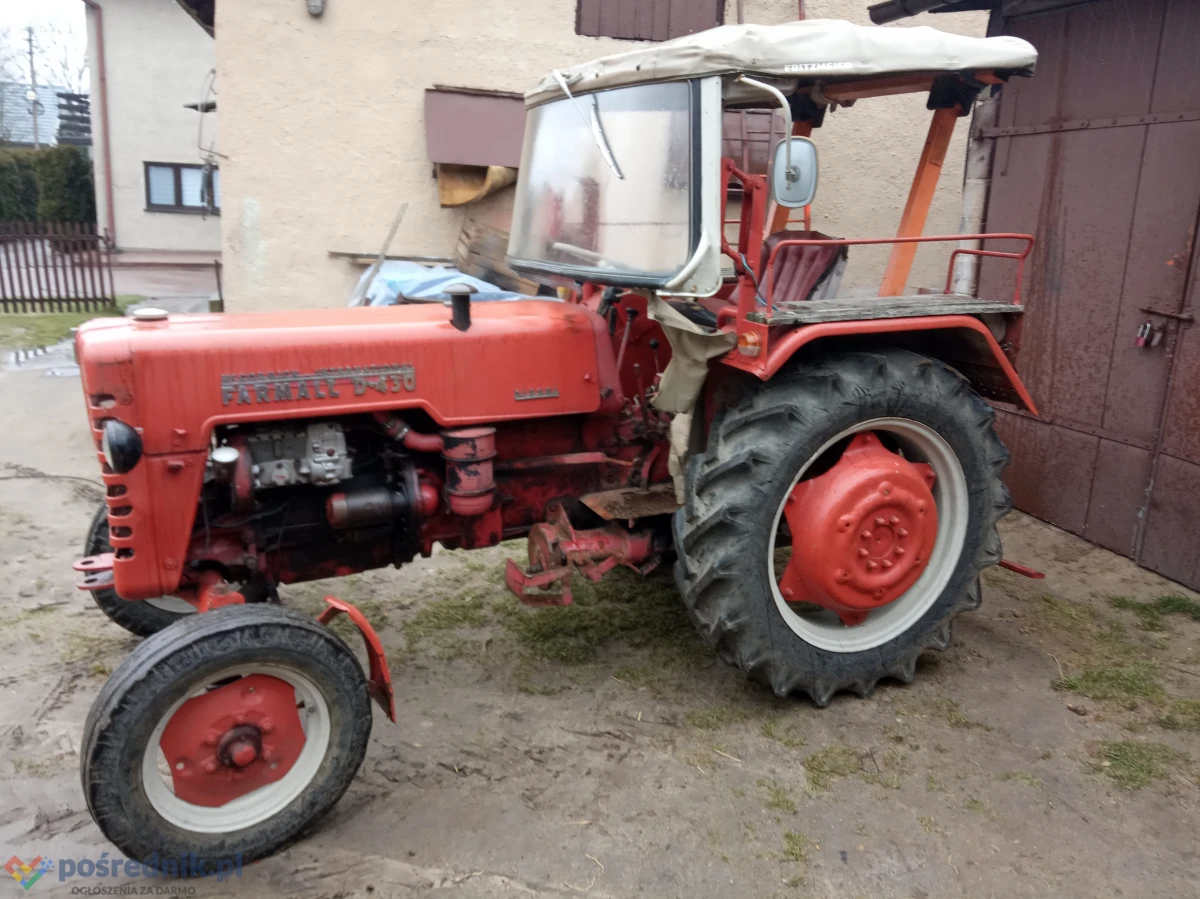 INTERNATIONAL d430 FARMALL D-430 Cormick ciągnik rolniczy 1959r 4cylindrowy , prawie jak c360 c330 c355 c4011 3p zetor c362 c328 c325 c45