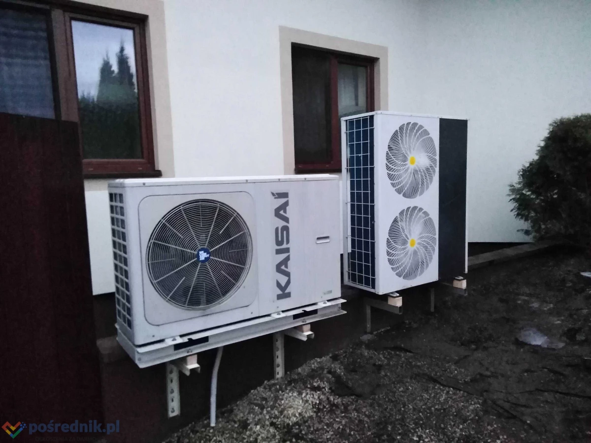 Pompa ciepła 12 KW monoblock z montażem
