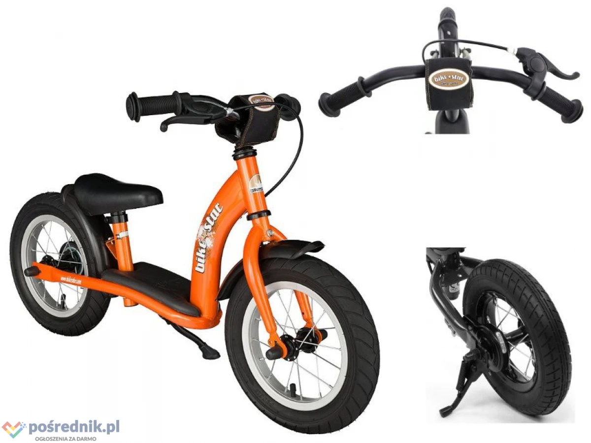 Rowerek biegowy "BIKE STAR Germany" 10" DEMO