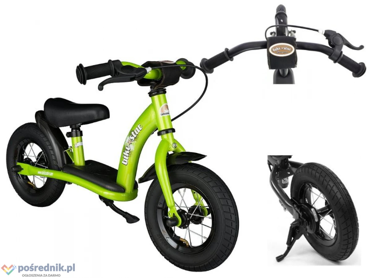 Rowerek biegowy "BIKE STAR Germany" 10" DEMO