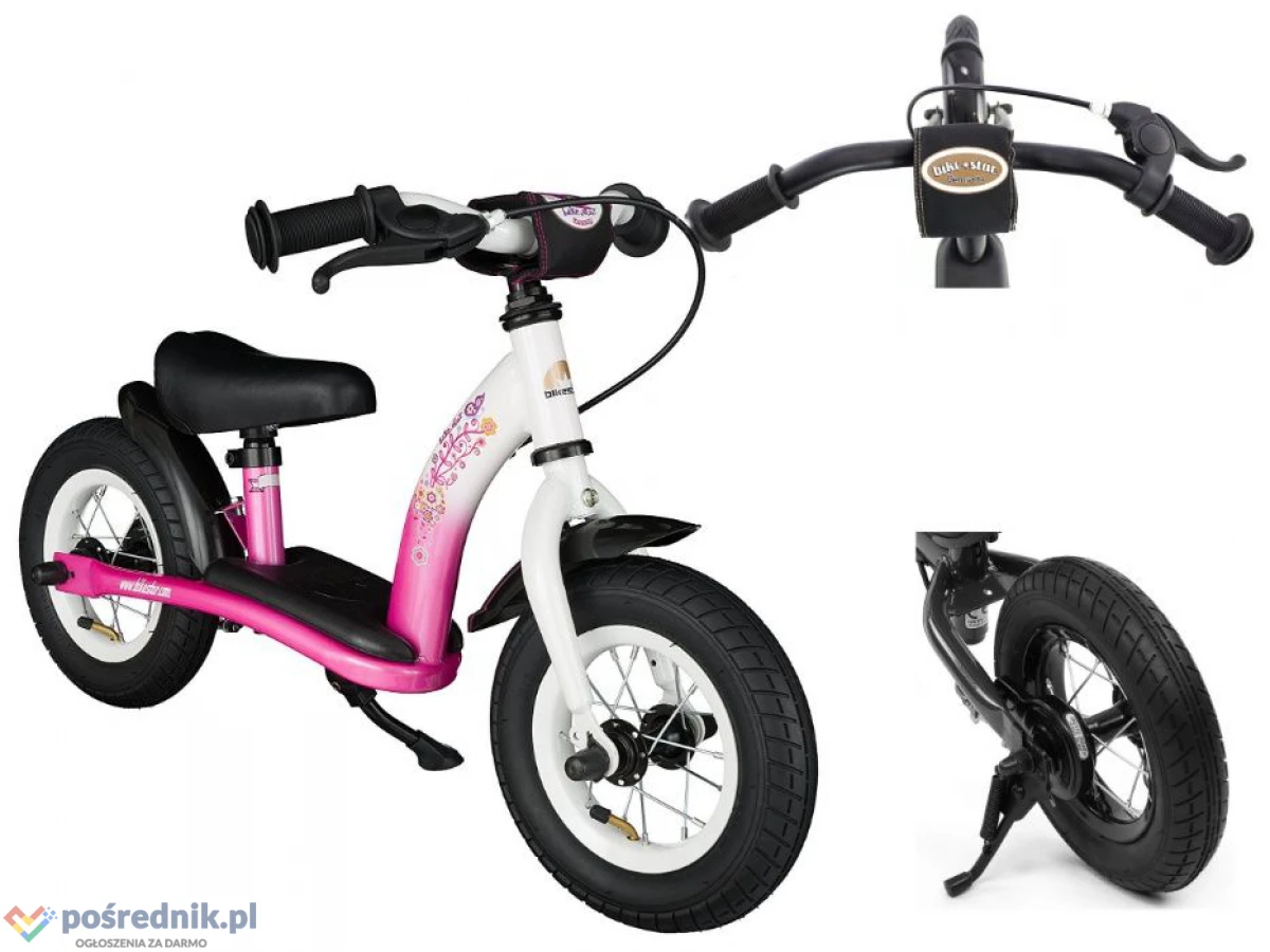 Rowerek biegowy "BIKE STAR Germany" 10" DEMO