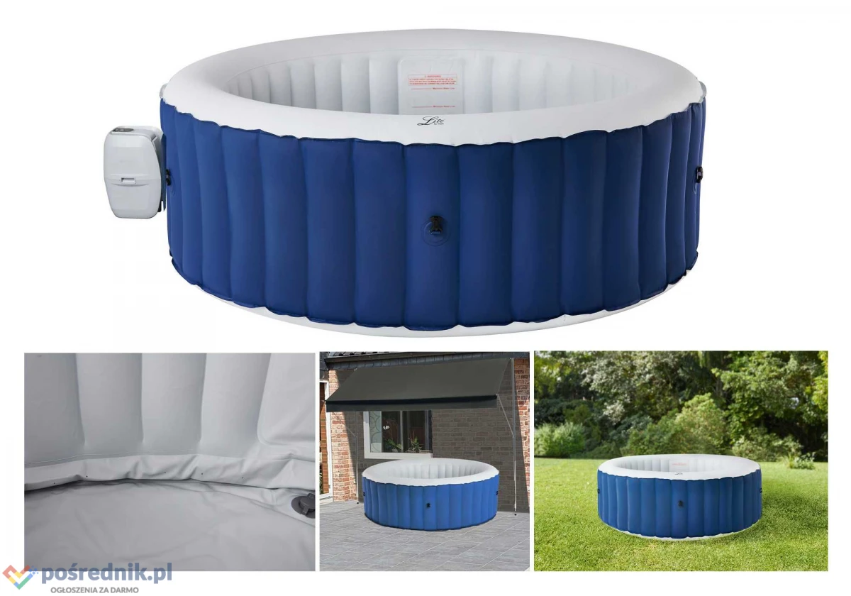 jacuzzi basen Spa dmuchane pompowane 180cm 4 osoby