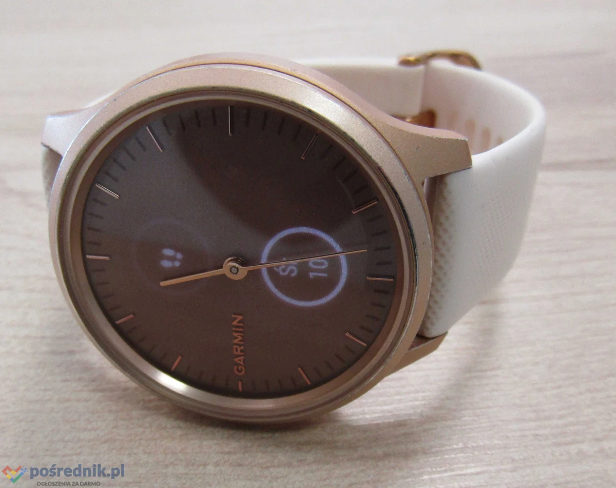 Smartwatch GARMIN Vivomove Style Złoty/Różowy