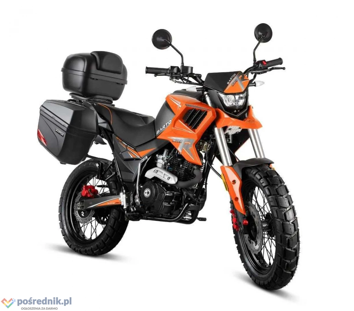 Motocykl Turystyczny Barton Hyper GT 125 Cross Enduro Junak Romet