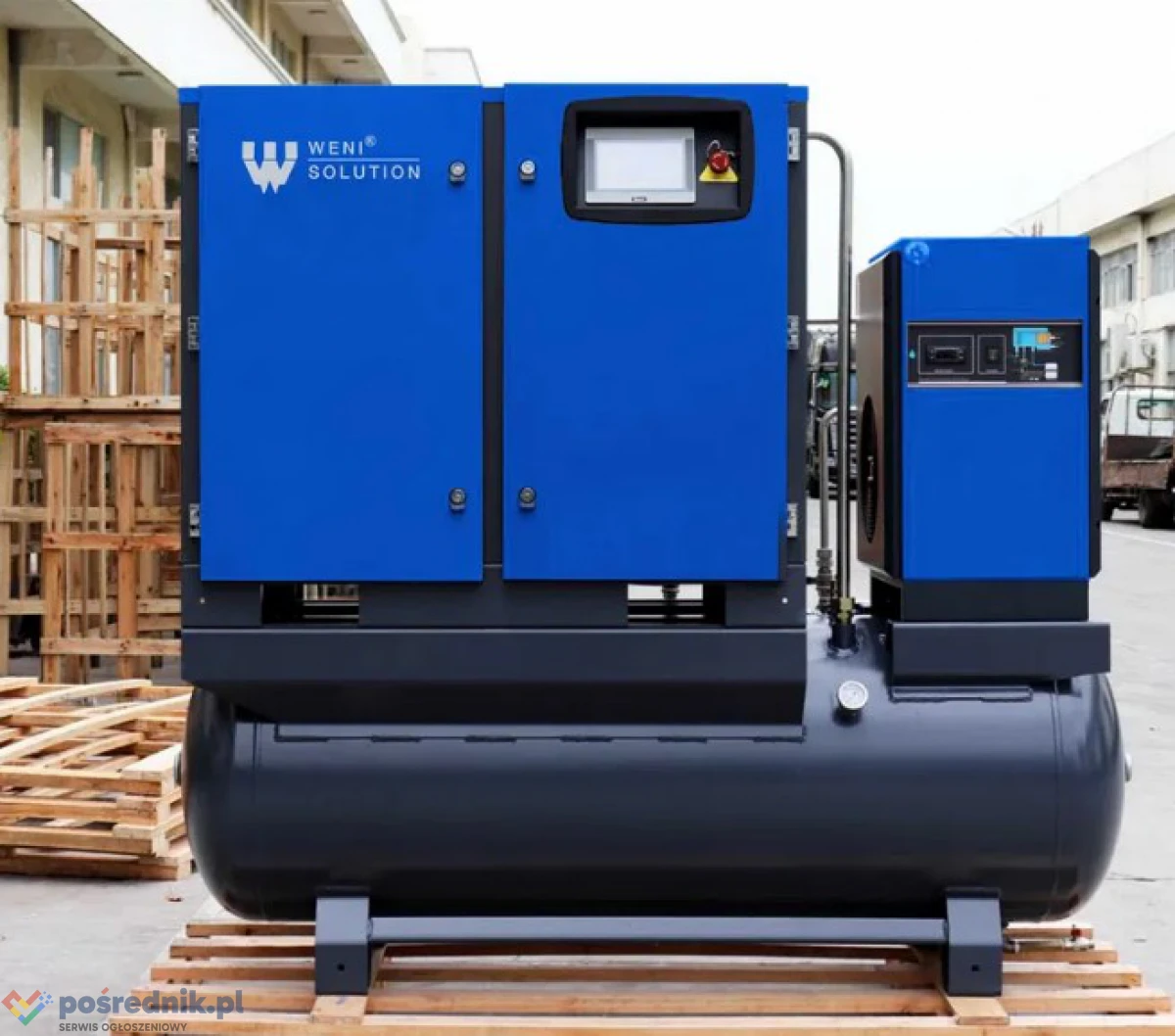 Sprężarka śrubowa 16bar 500l