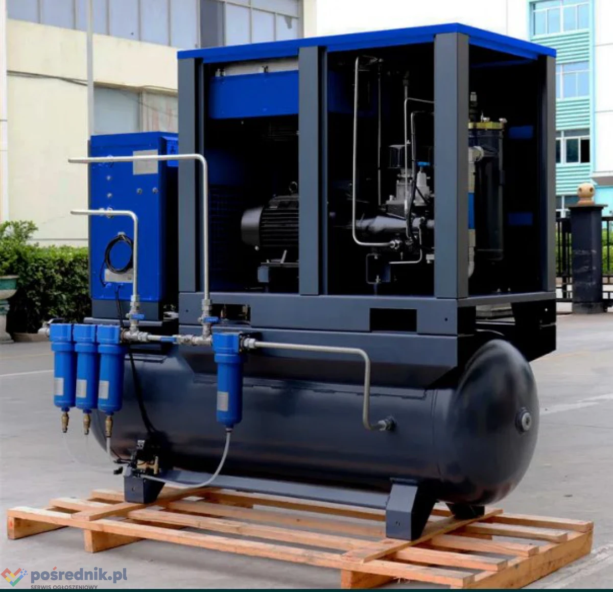 Sprężarka śrubowa 16bar 500l
