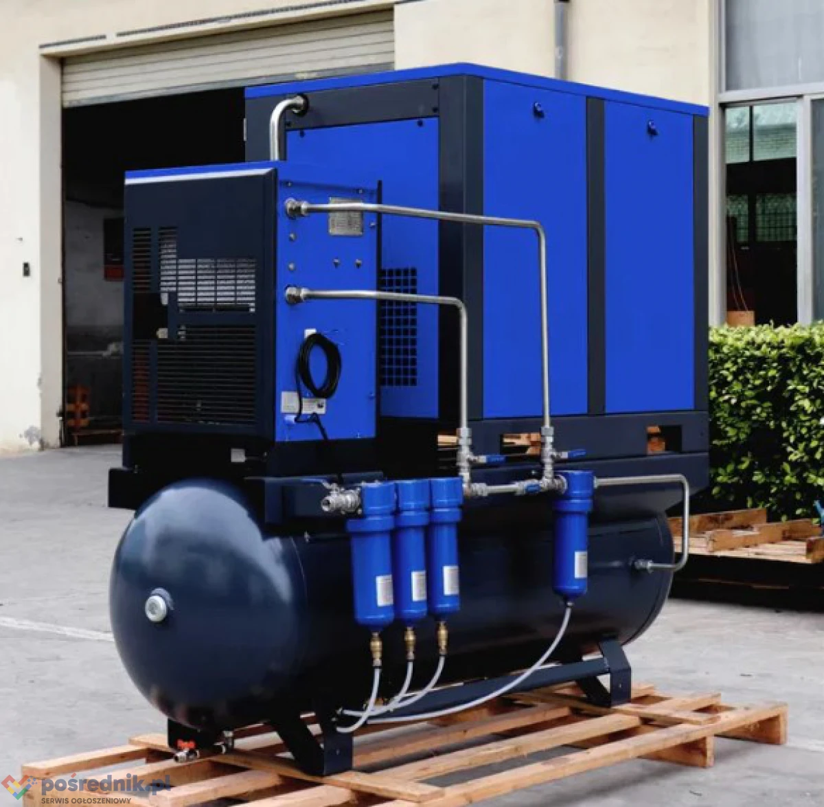 Sprężarka śrubowa 16bar 500l