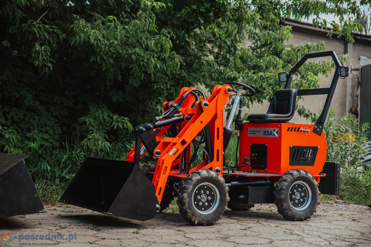 Mini Ładowarka kołowa przegubowa łamana MS-L116KN JSB - Nowa 2025