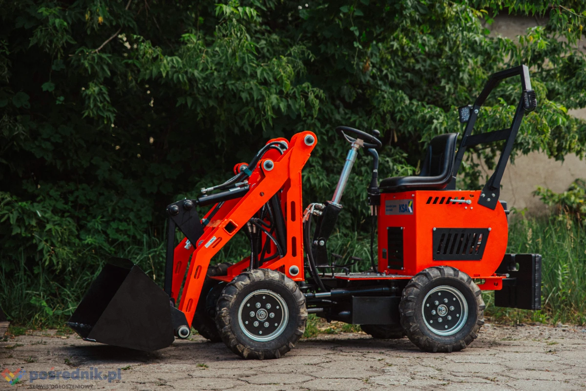 Mini Ładowarka kołowa przegubowa łamana MS-L116KN JSB - Nowa 2025