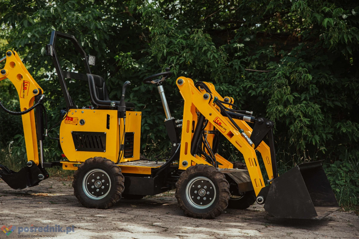 Mini Ładowarka kołowa przegubowa łamana MS-L116KN JSB - Nowa 2025
