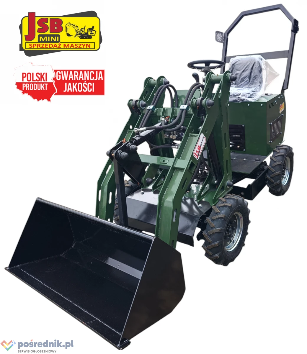 Mini Ładowarka kołowa przegubowa łamana MS-L116KN JSB - Nowa 2025