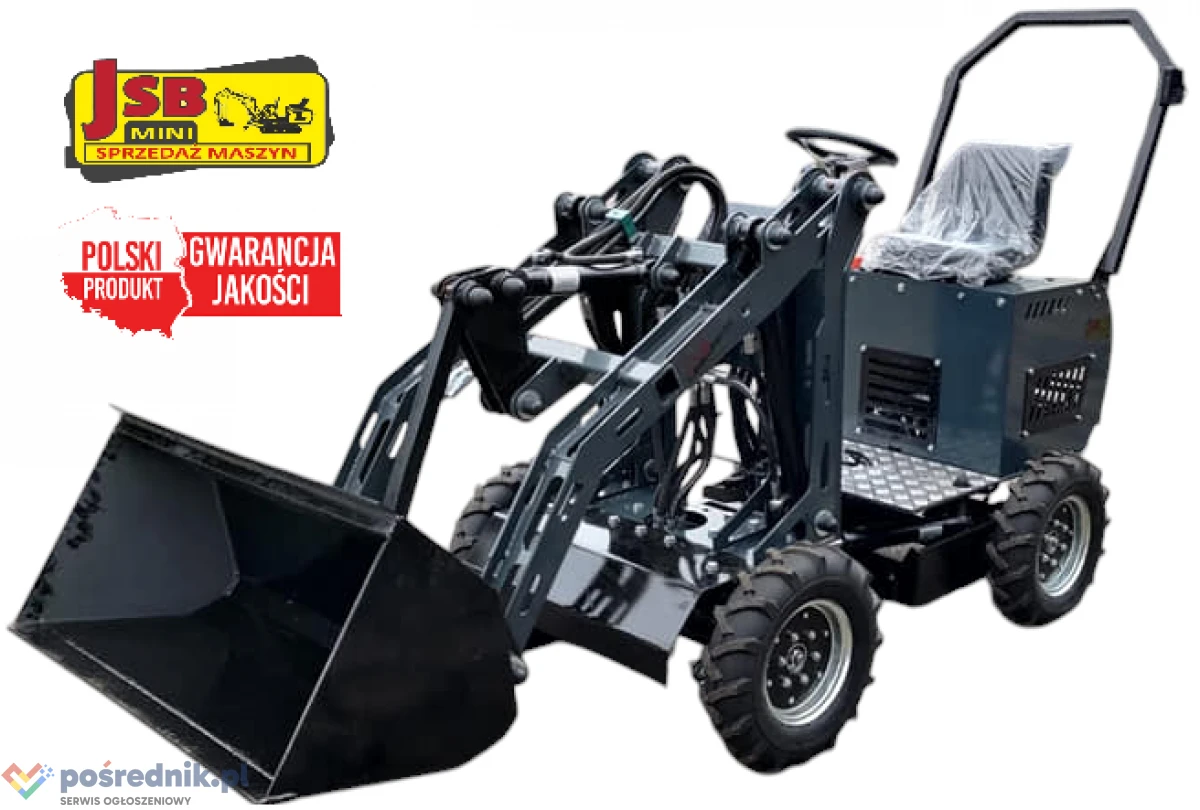 Mini Ładowarka kołowa przegubowa łamana MS-L116KN JSB - Nowa 2025