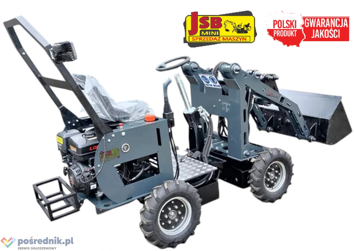 Mini Ładowarka kołowa przegubowa łamana MS-L116KN JSB - Nowa 2025