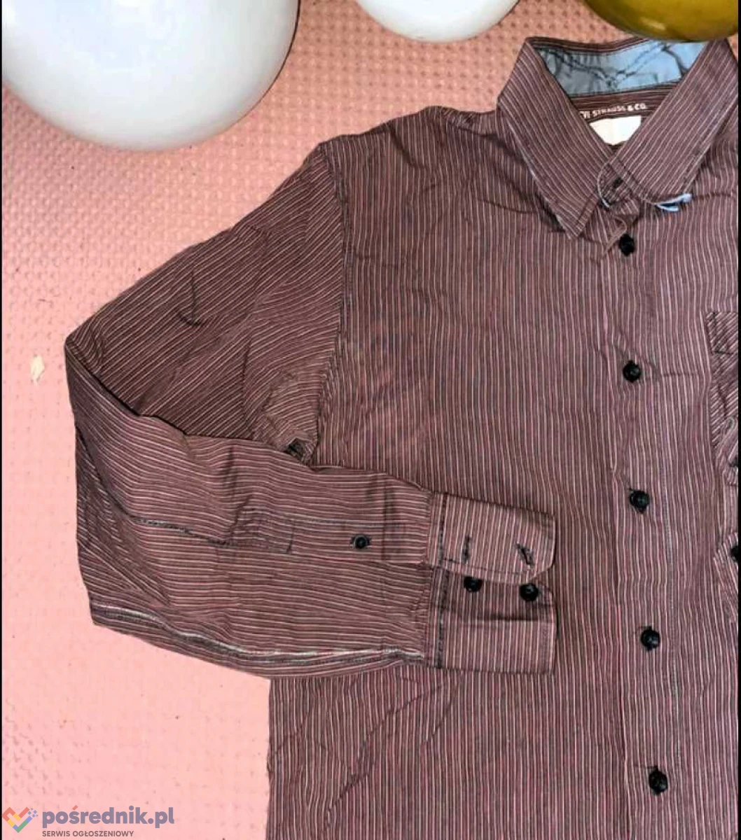 Koszula Kultowej Marki!„ Levi’s Strauss ” (r.M/L) Uniwersalna Oryginal