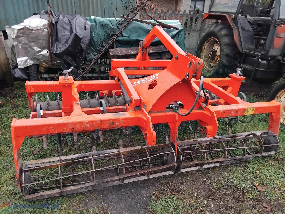Agregat uprawowo-siewny 2.7m.,z hydropakiem.