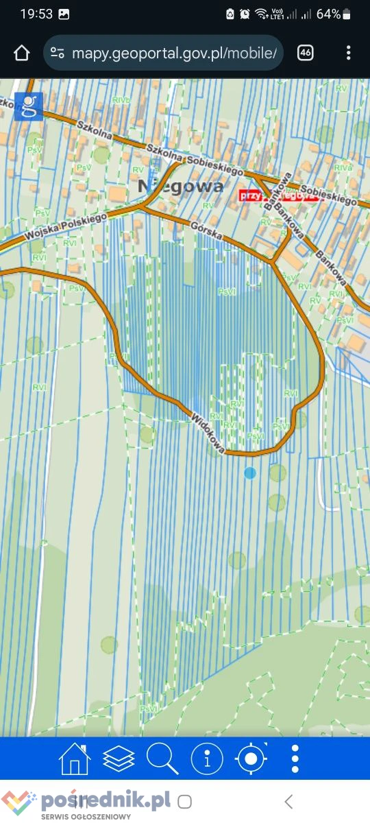 Działki rolno budowlane Niegowa Jura Krakowsko Częstochowska 5szt lacznie 22304m2