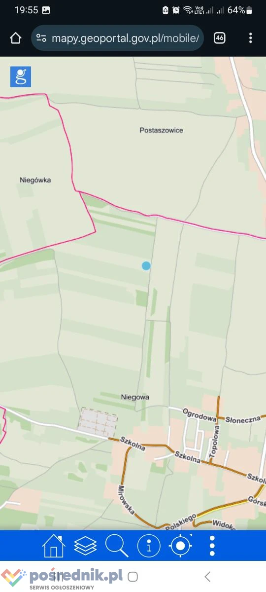 Działki rolno budowlane Niegowa Jura Krakowsko Częstochowska 5szt lacznie 22304m2