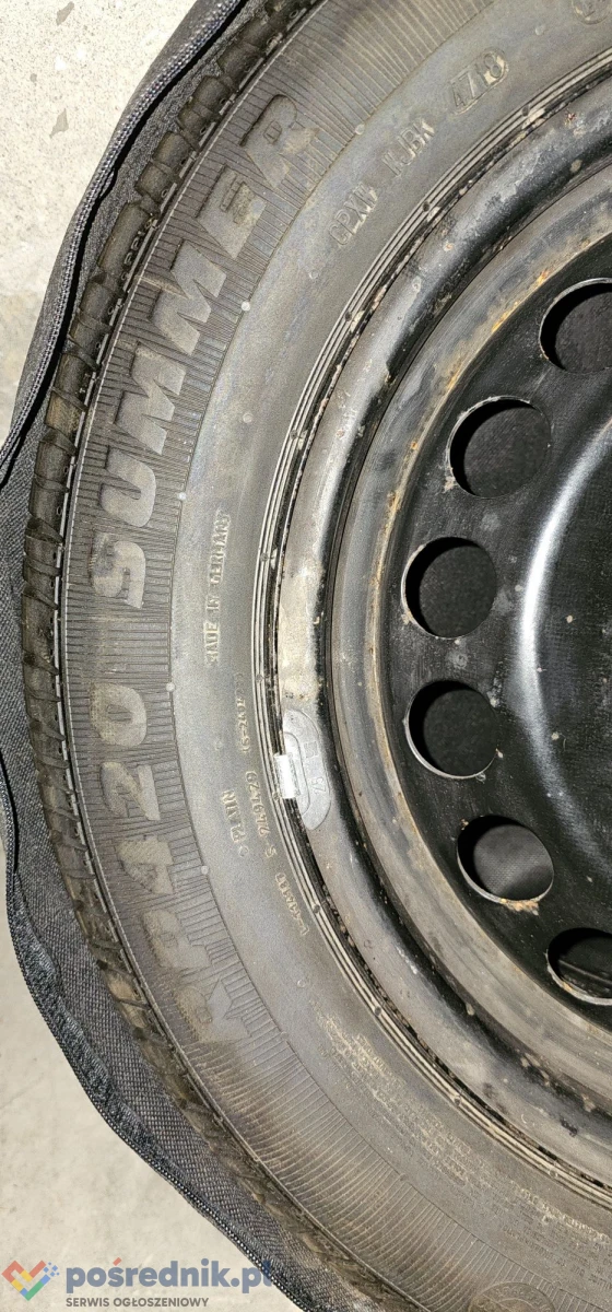 Opel Astra J. Koło dojazdowe z pokrowcem 205/60 R 16
