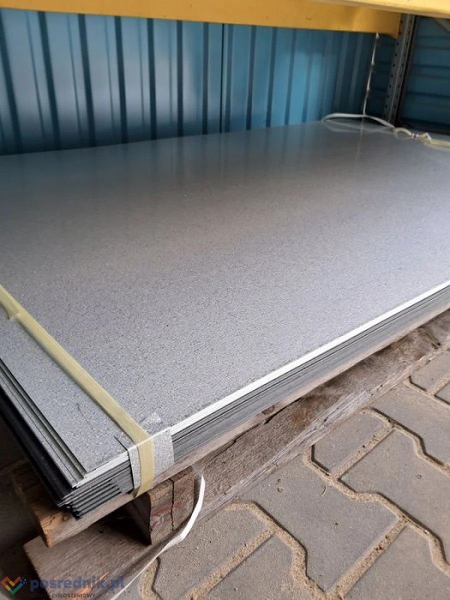 Blacha Płaska Aluminium Alucynk Kolor Srebrny 125Cm X 200Cm, GR 0,5Mm