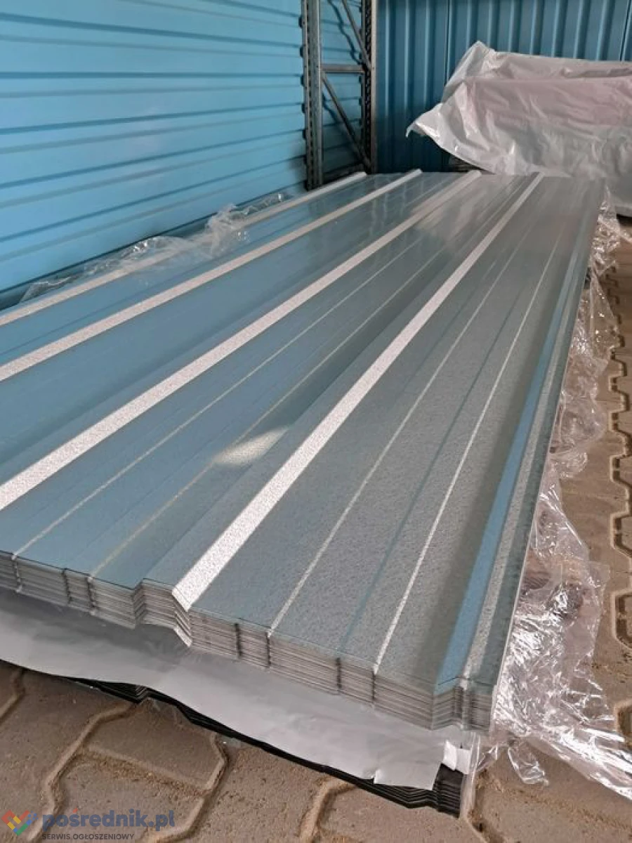 Blacha profilowana trapezowa T20 Srebrna, Alucynk 1 klasa 2,5M