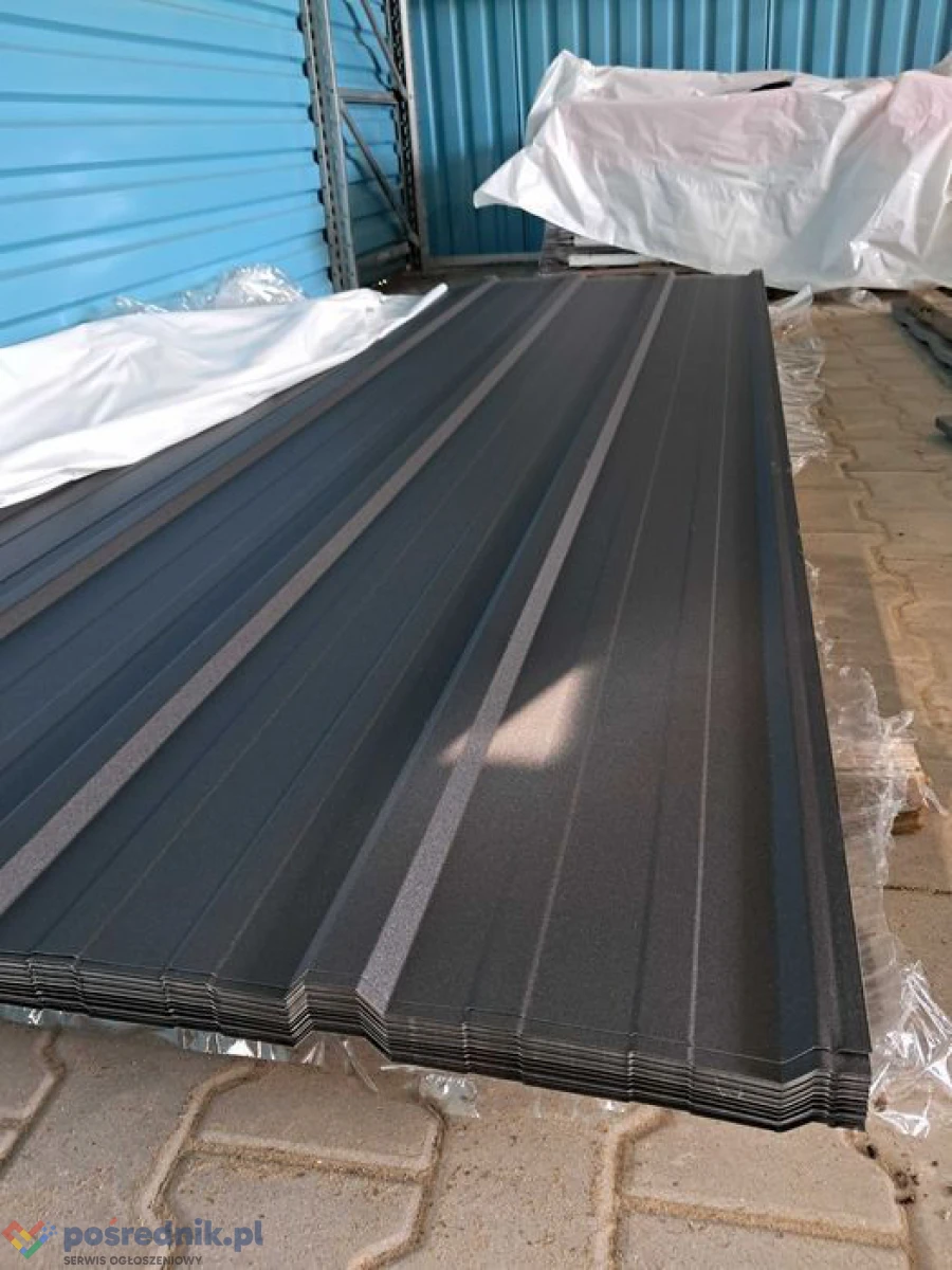Blacha profilowana trapezowa T20 Srebrna, Alucynk 1 klasa 2,5M