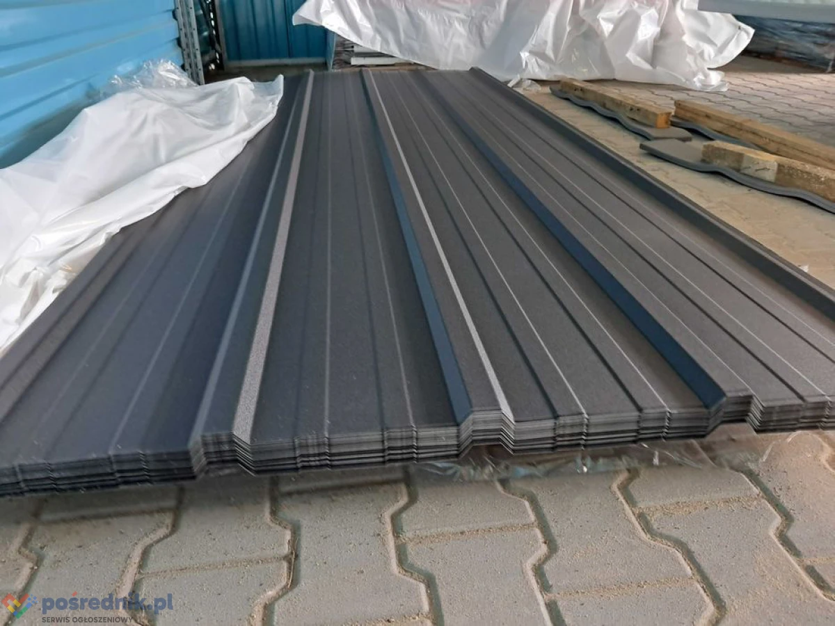 Blacha profilowana trapezowa T20 Srebrna, Alucynk 1 klasa 2,5M