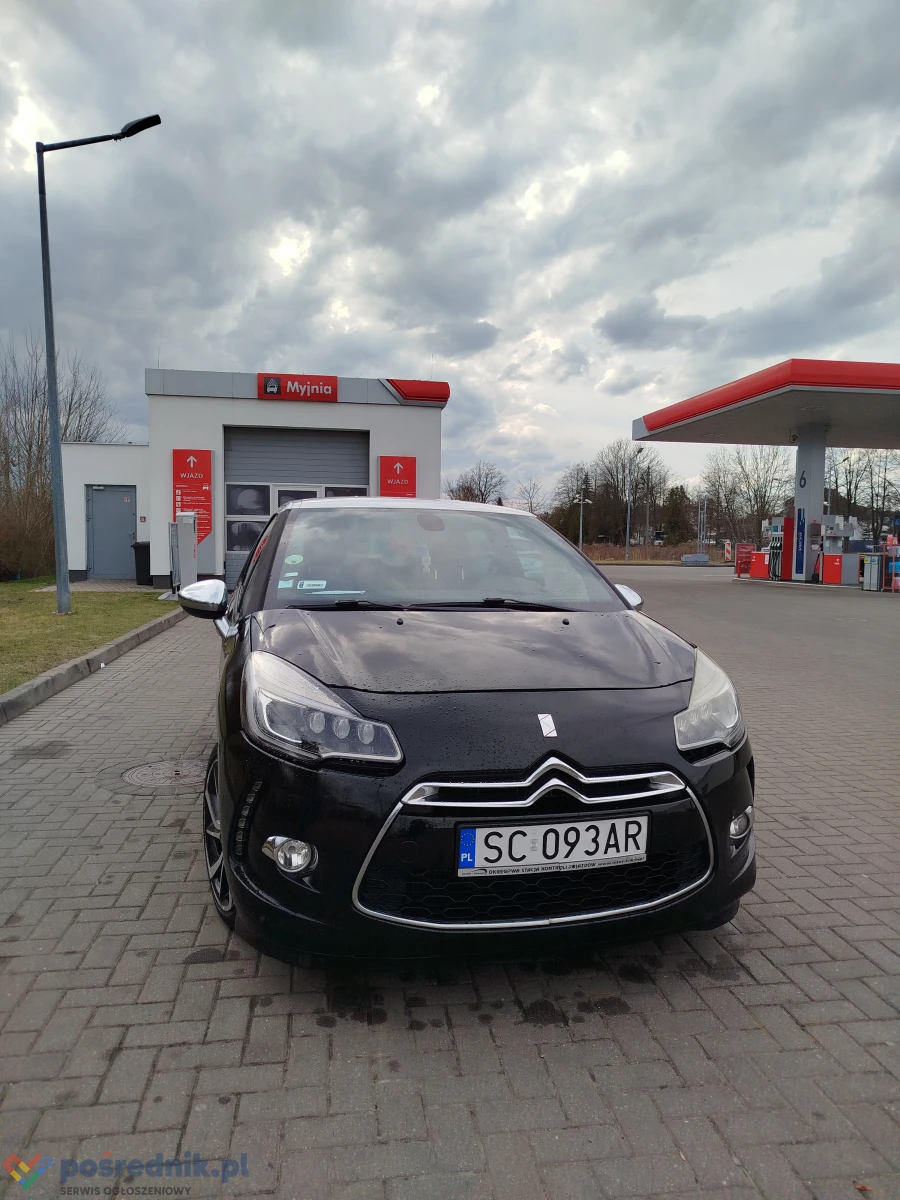 Citroen DS3 1,6 eHdi 2011 158tys czarny