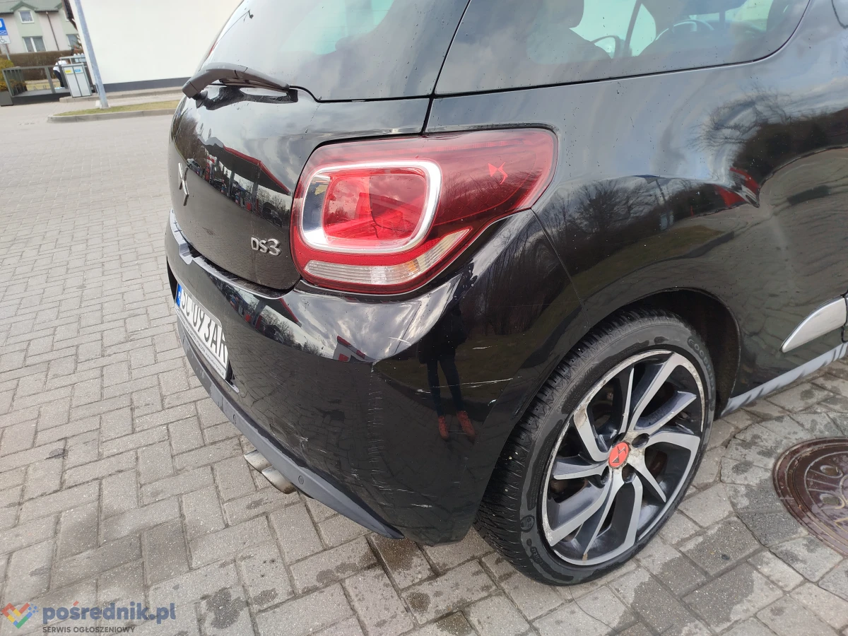 Citroen DS3 1,6 eHdi 2011 158tys czarny