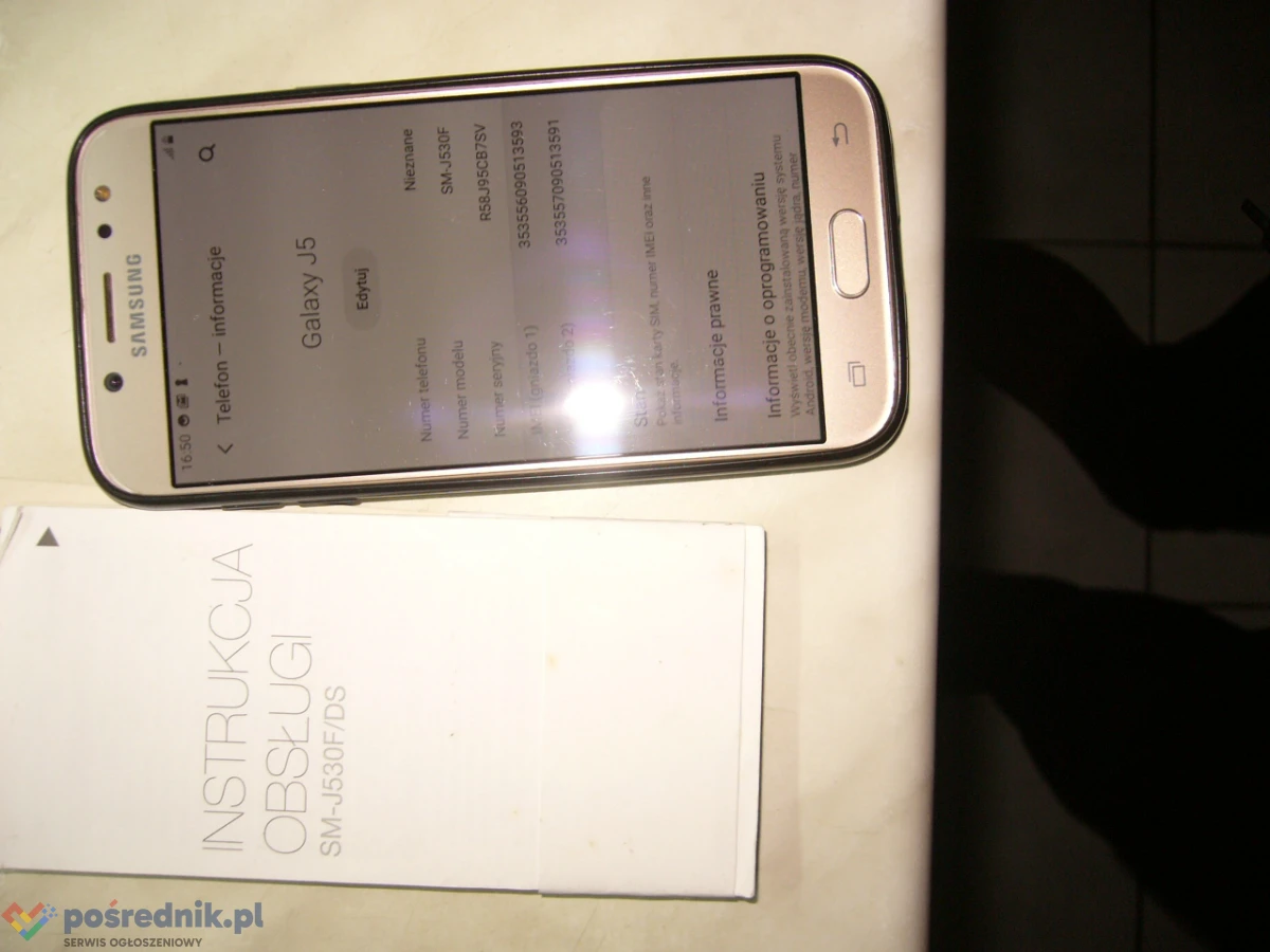 Sprzdam samsung j5
