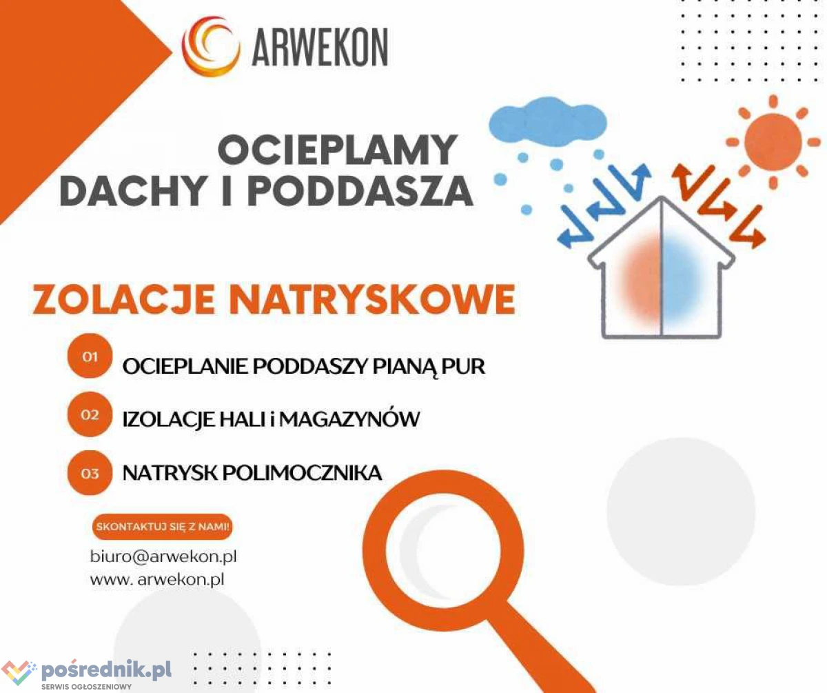 Ocieplanie dachów i poddaszy