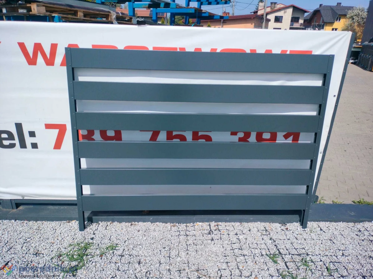 Ogrodzenie Panelowe 2,5 długie 1.5 wysokie