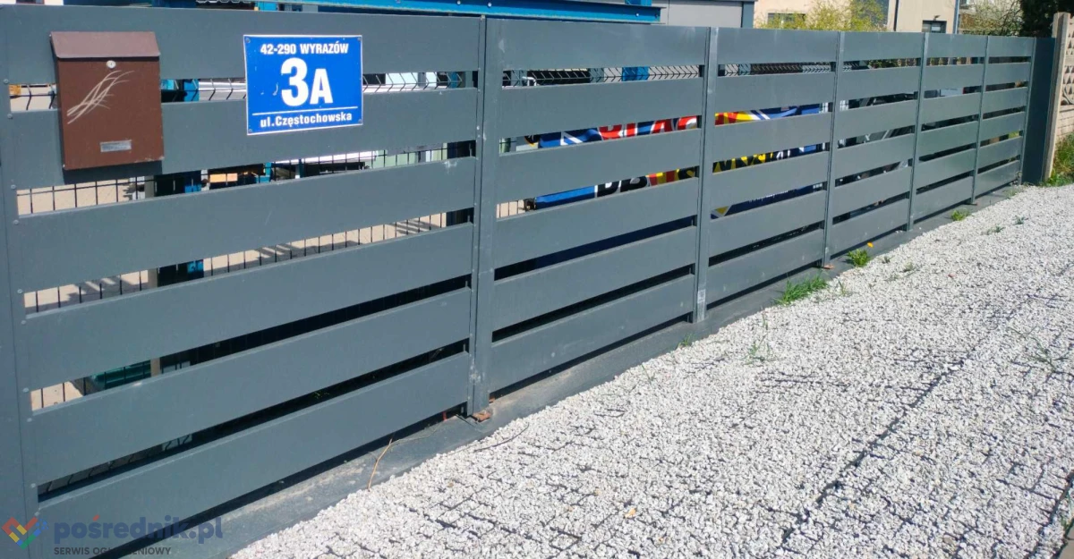 Ogrodzenie Panelowe 2,5 długie 1.5 wysokie