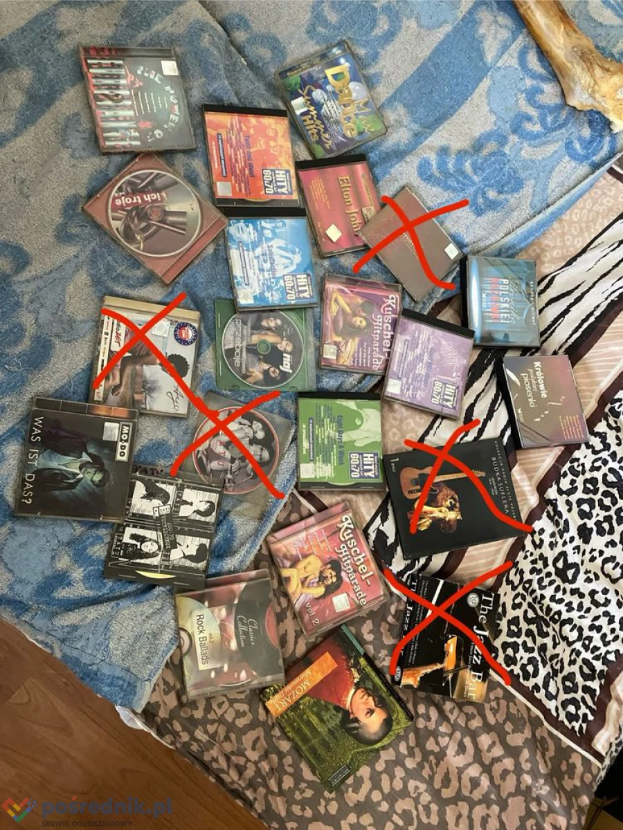 Sprzedam kolekcję płyt CD z filmami i muzyką – tanio!