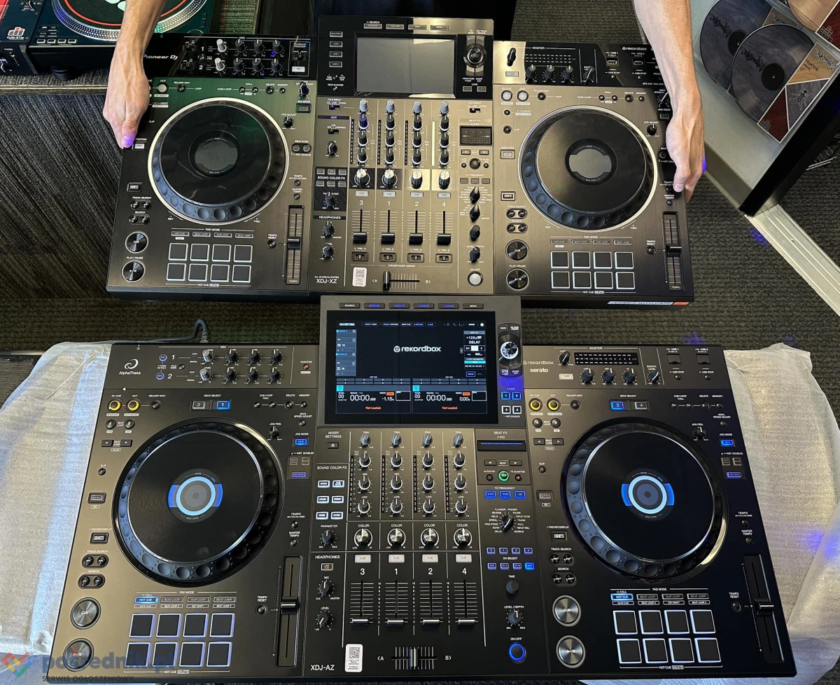 AlphaTheta XDJ-AZ, AlphaTheta OMNIS-DUO , Pioneer OPUS-QUAD, Pioneer XDJ-RX3, Pioneer XDJ-XZ, Pioneer DDJ-FLX10, AlphaTheta DDJ-GRV6, Pioneer DDJ-1000