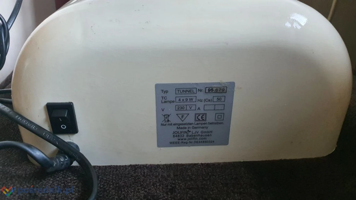Lampa Jolifin UV hybrydowa do paznokci