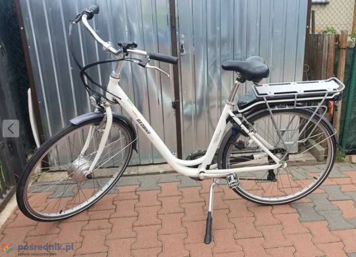 Rower elektryczny Geobike damka 28