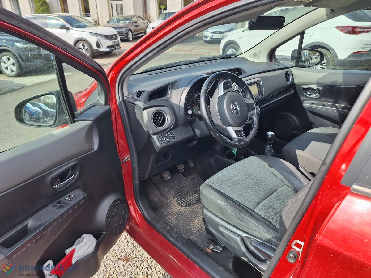 TOYOTA YARIS 1.3E, 2012 ROK, KRAJOWY, I WŁASCICIEL