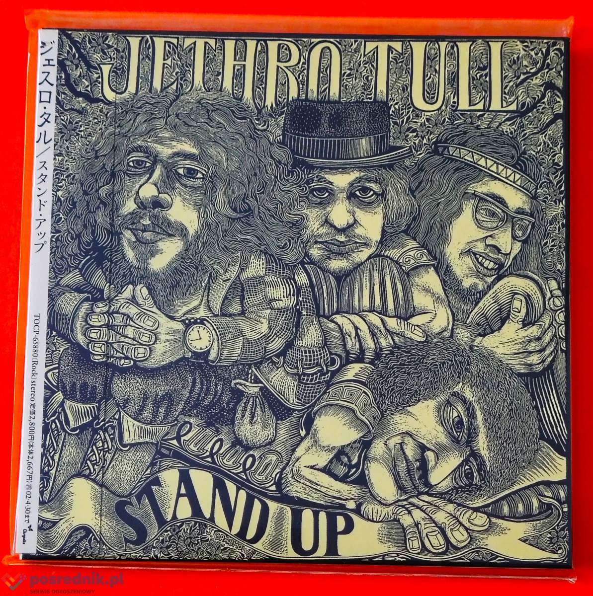 JETHRO TULL STAND UP JAPAN MINI LP NOWA UNIKAT