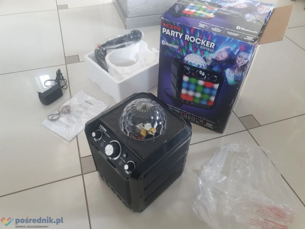 ION Głośnik Party Rocker Ekspress nowy powystawowy