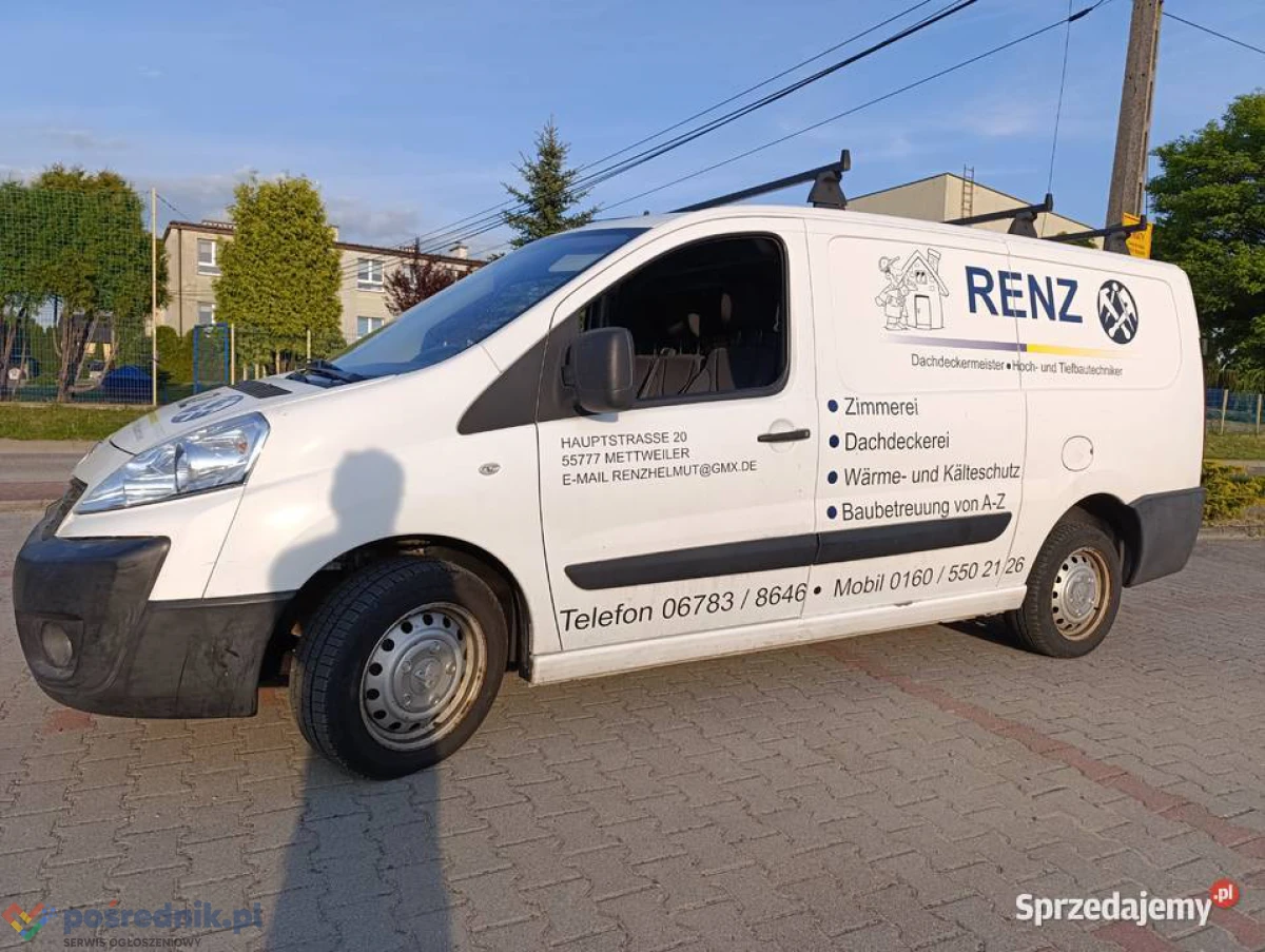 Peugeot Expert blaszak long PRZEBIEG TYLKO 114 tys. bezwypadkowy serwisowany