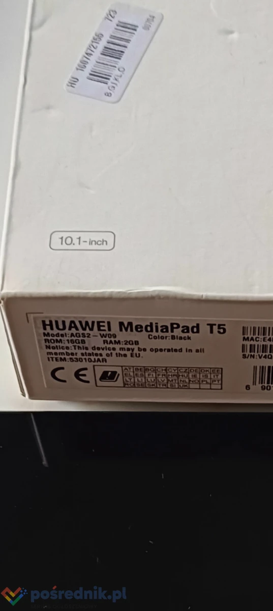 Tablet Huawei Media Pad T5 Mode Ags 2-W09
