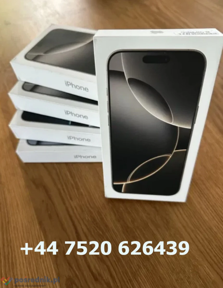 Apple iPhone 16 Pro Max, iPhone 16 Pro, iPhone 16 Plus, iPhone 16