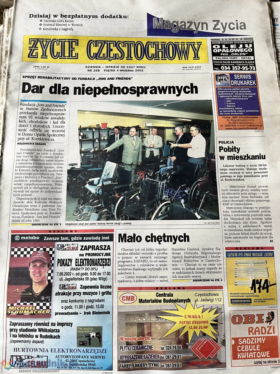 Gazety - Dzienniki z lat ok 1999-2010