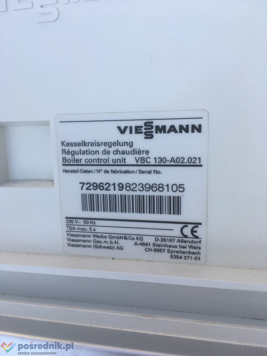 Kocioł gazowy Viessmann vbc130-ao2.021