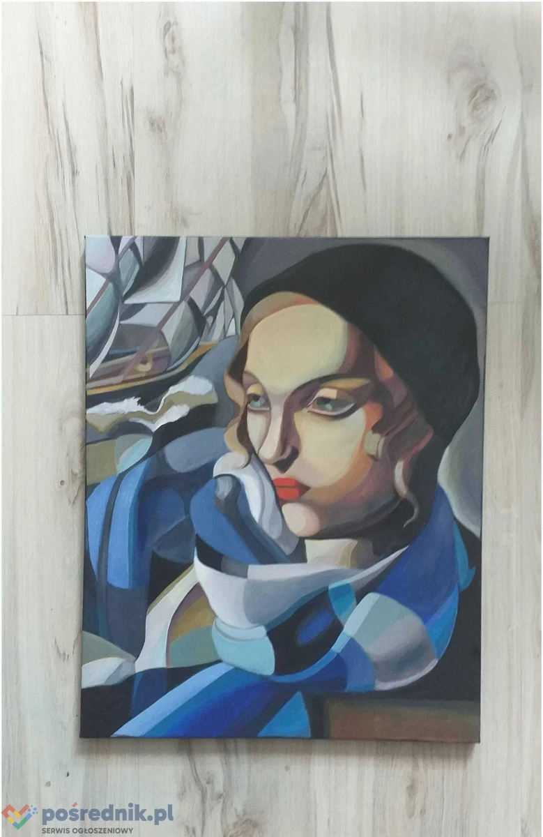Sprzedam obraz Kobieta z łódkami- Tamara Łempicka