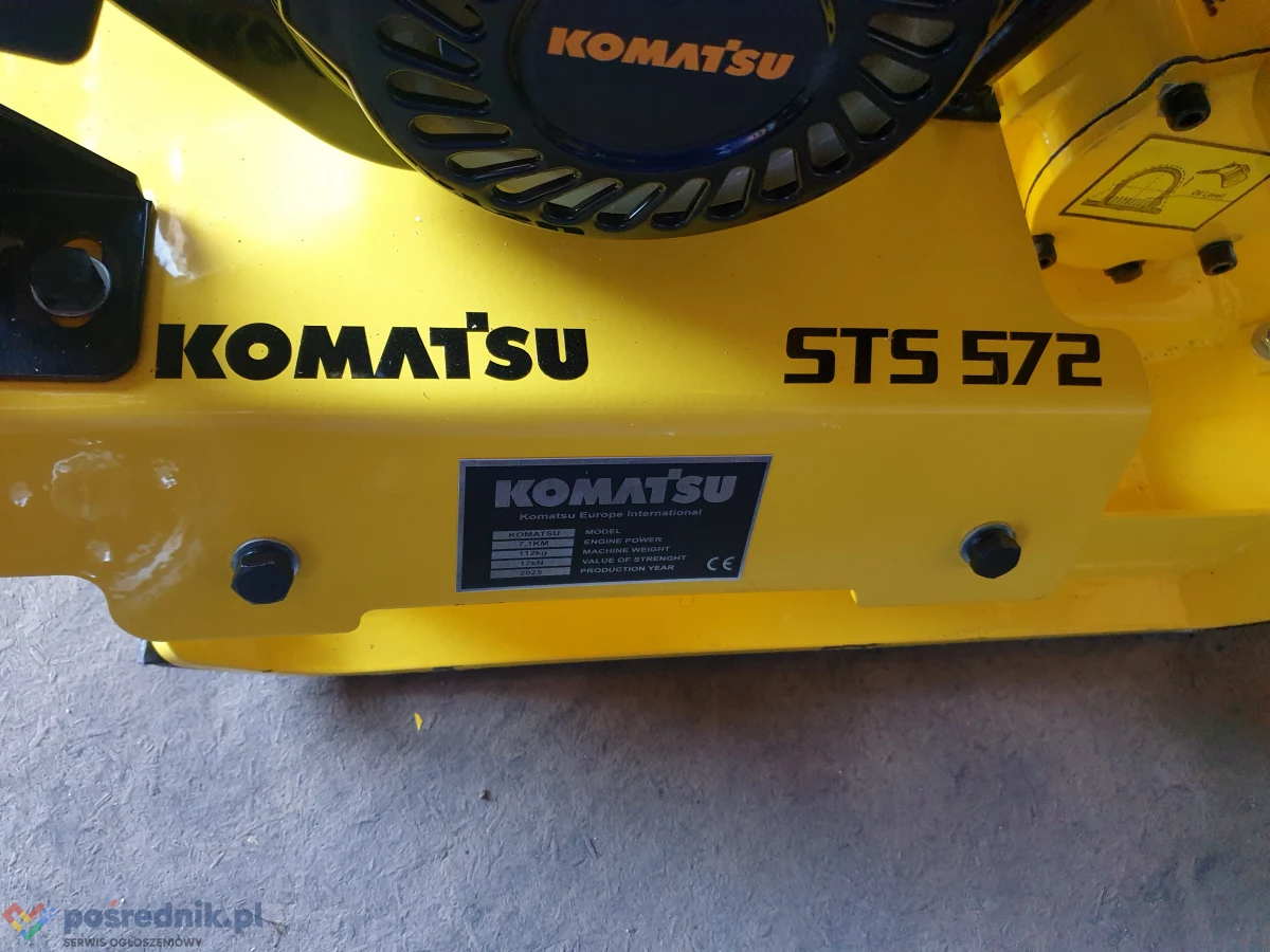 Zagęszczarka Komatsu STS 572